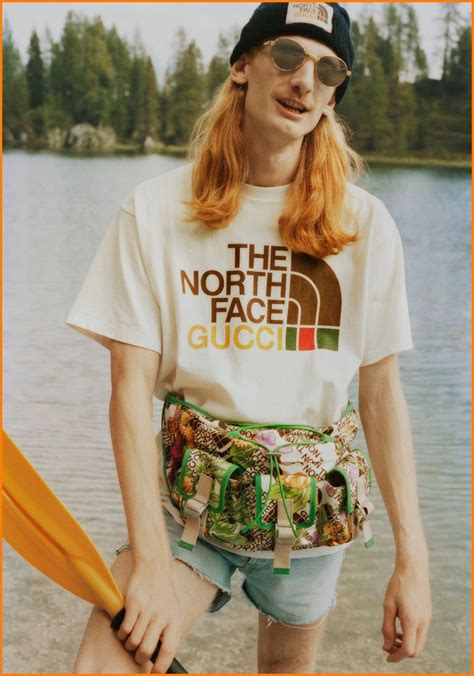 gucci x tnf tee|Gucci north face collection.